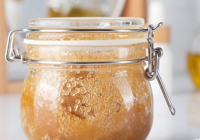 Gesichts und Körperpeeling selber machen