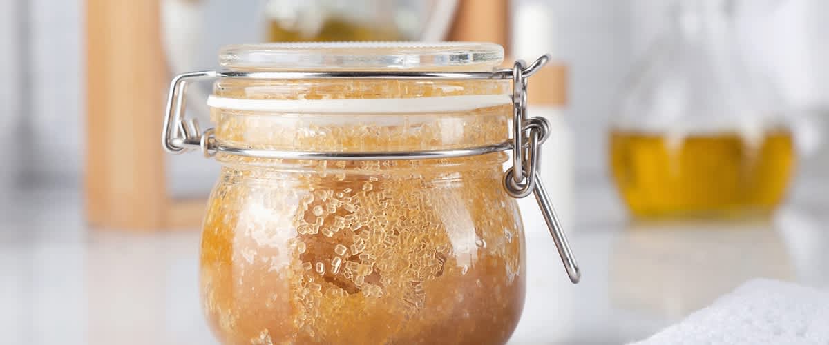 Gesichts und Körperpeeling selber machen