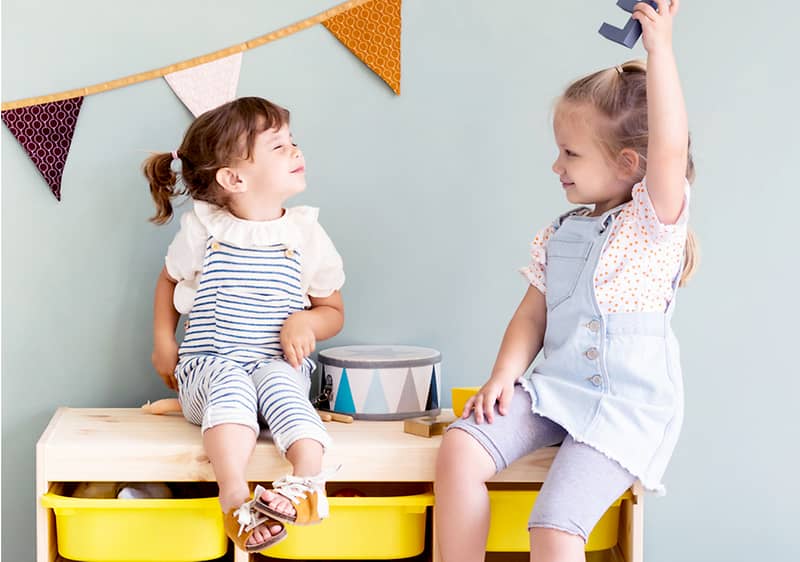 Kinder im Kindergarten