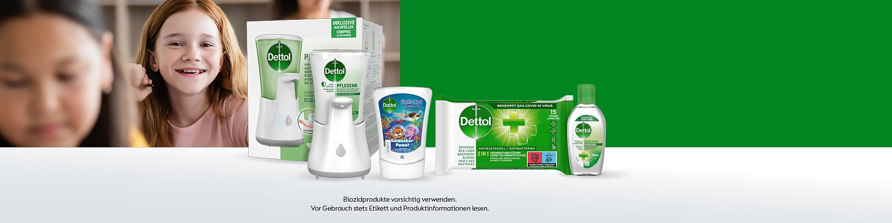 Dettol in der Schule