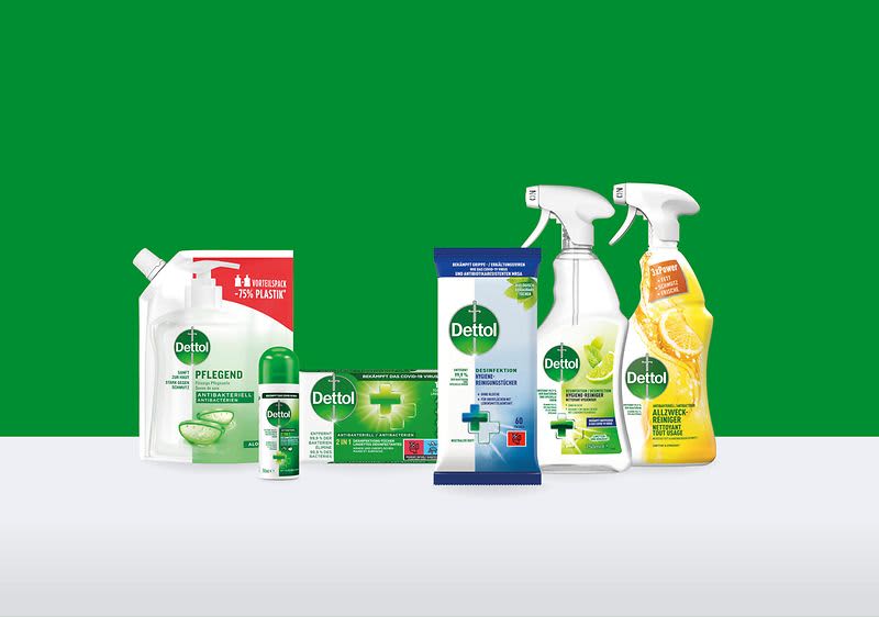 Dettol Grippezeit Desinfektion