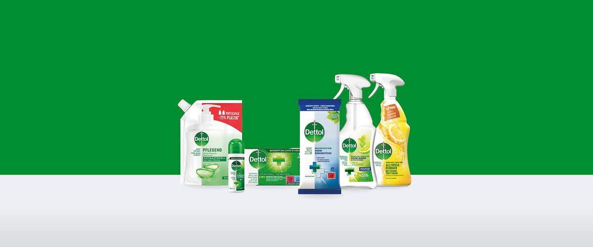 Dettol Grippezeit Desinfektion