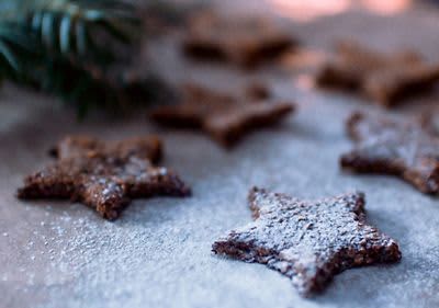 Vegane und glutenfreie Weihnachtskekse
