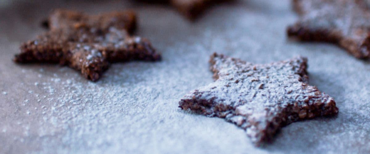 Vegane und glutenfreie Weihnachtskekse