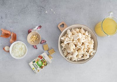 Zutaten für Rotkraut schneiden