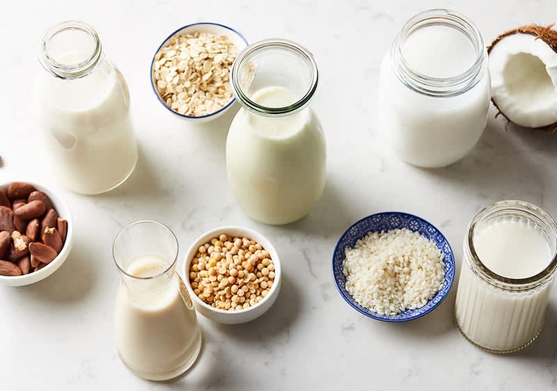 Pflanzliche Milchalternativen