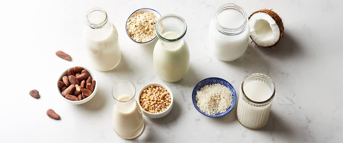 Pflanzliche Milchalternativen