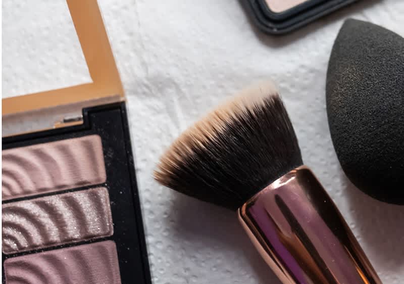 Verschiedene Make-up Pinsel
