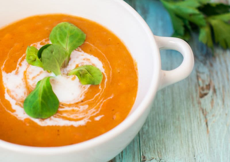 schnelle Gemüsesuppe