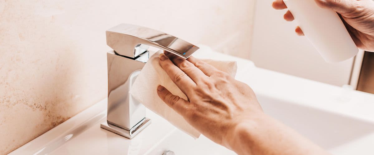 Reinigung von Armaturen 