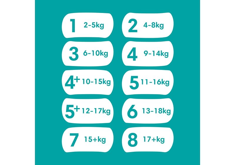 Pampers Windeln gibt es in neuem Design.