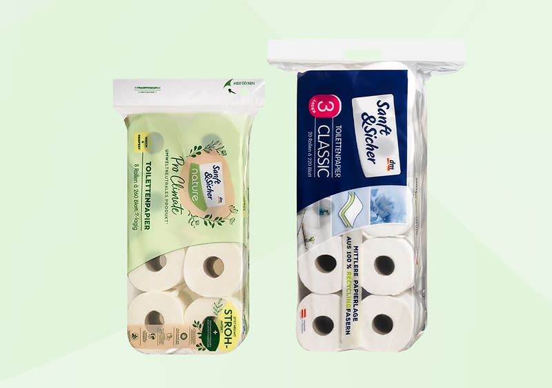 Toilettenpapier von Sanft&Sicher