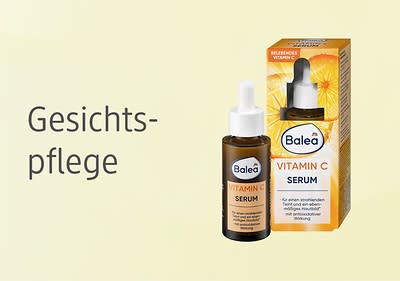 Gesichtspflegeprodukte von Balea