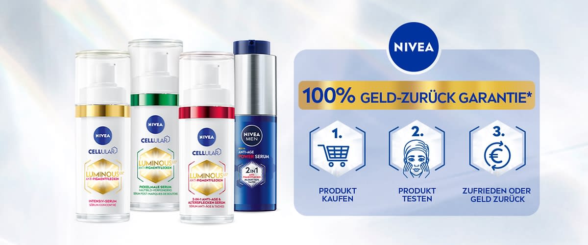 NIVEA Seren Neuheiten - Geld zurück