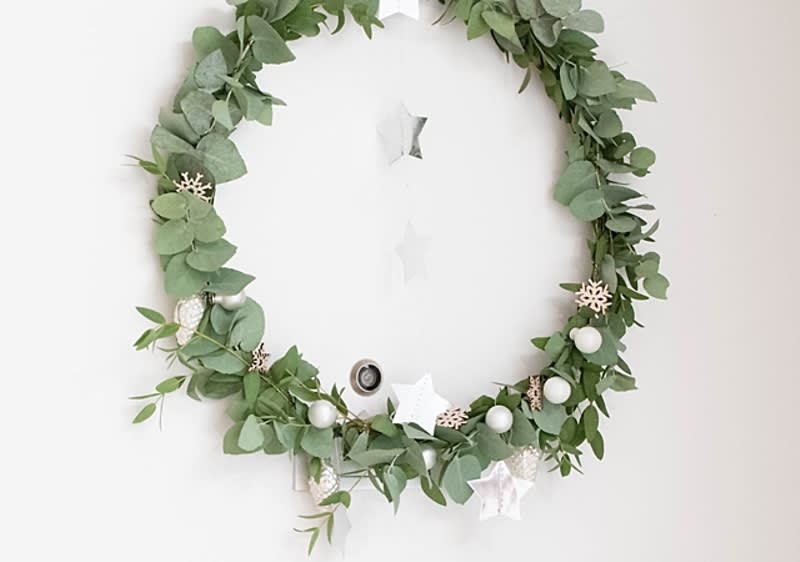 tuerkranz weihnachtlich