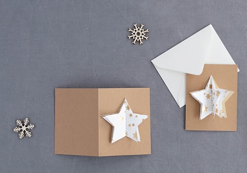 3D Weihnachtskarte