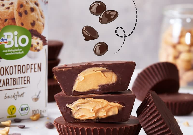 Vegane Peanutbuttercups