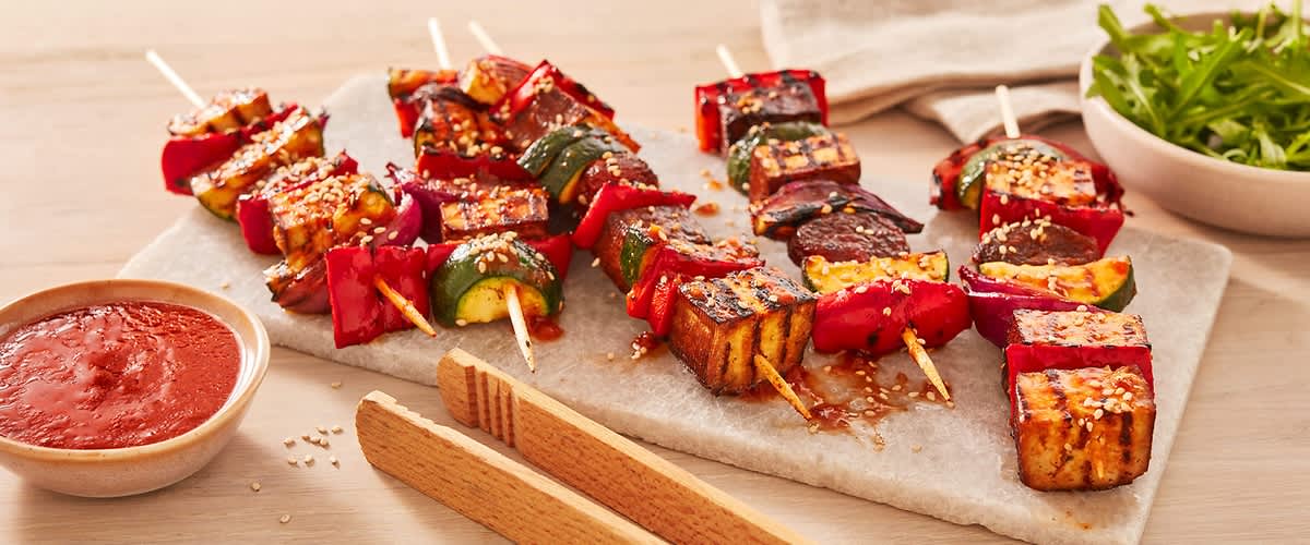 Tofu-Grillspieße  