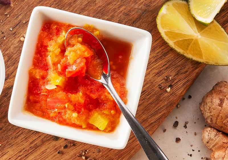 Apfel-Paprika Relish