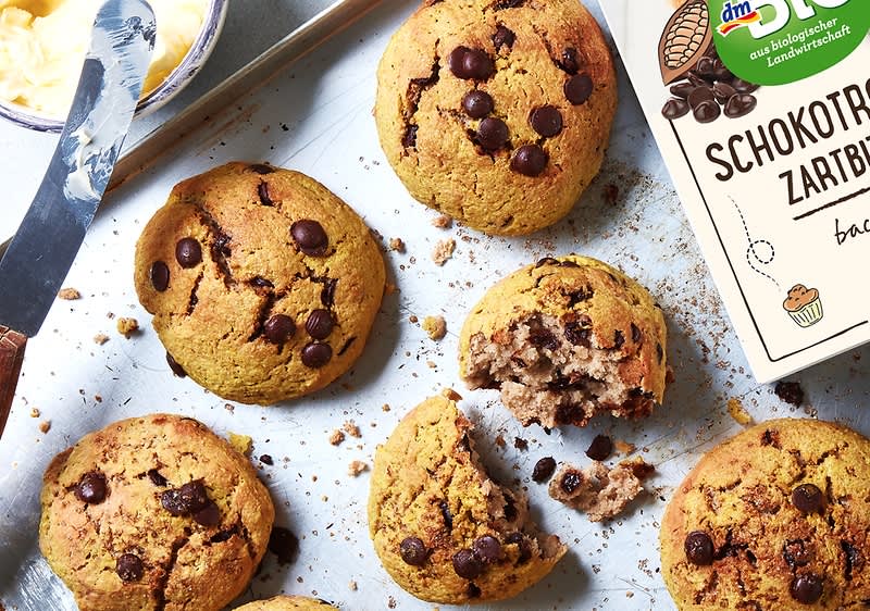 Glutenfreie Schokobrötchen