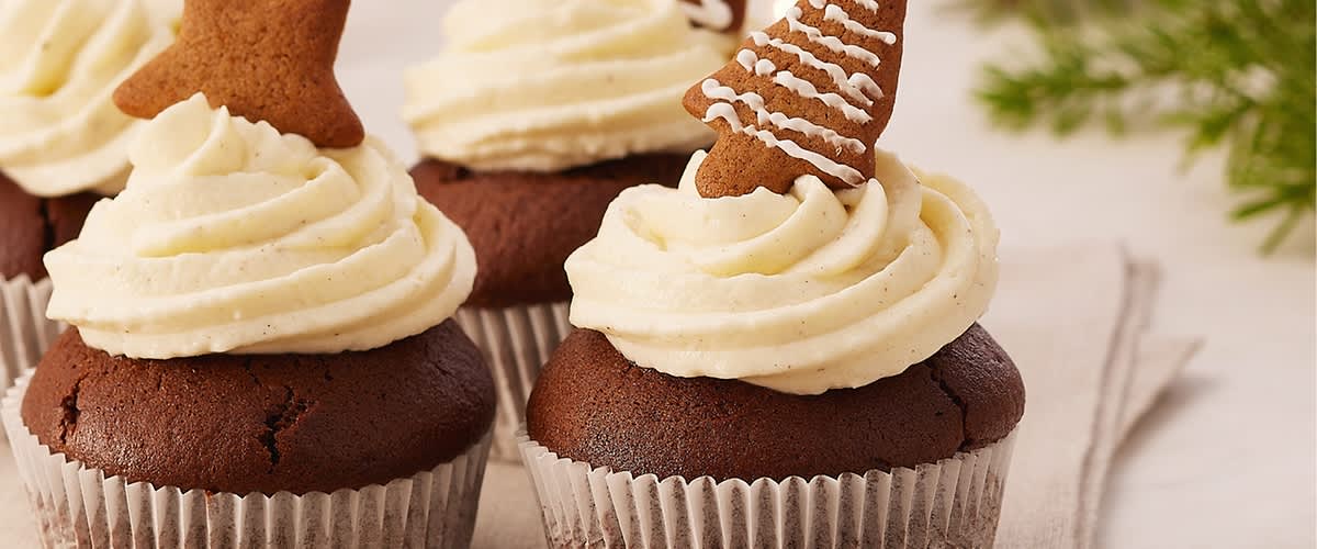 Lebkuchen-Cupcakes Bild