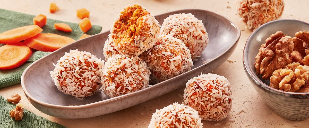 Energy-Balls mit Karotten