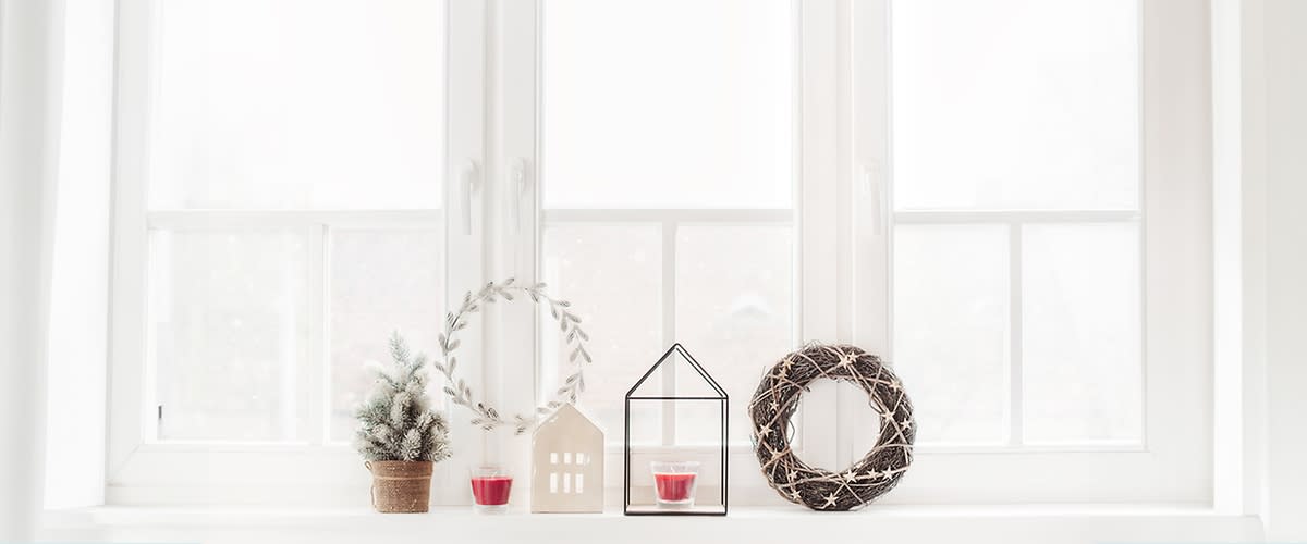 Fensterdeko weihnachtlich