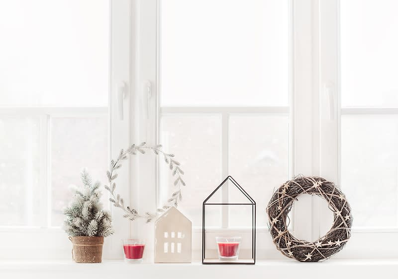 Fensterdeko weihnachtlich