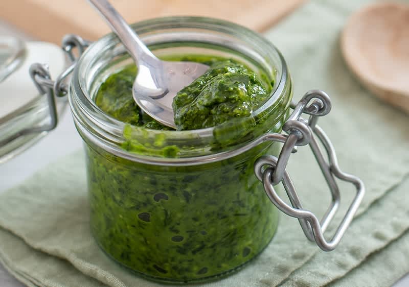 Bärlauchpesto selber machen