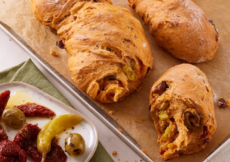 Griechisches Tomaten-Wurzelbrot