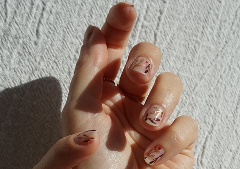 Veganes Nageldesign
