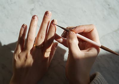 Veganes Nageldesign 