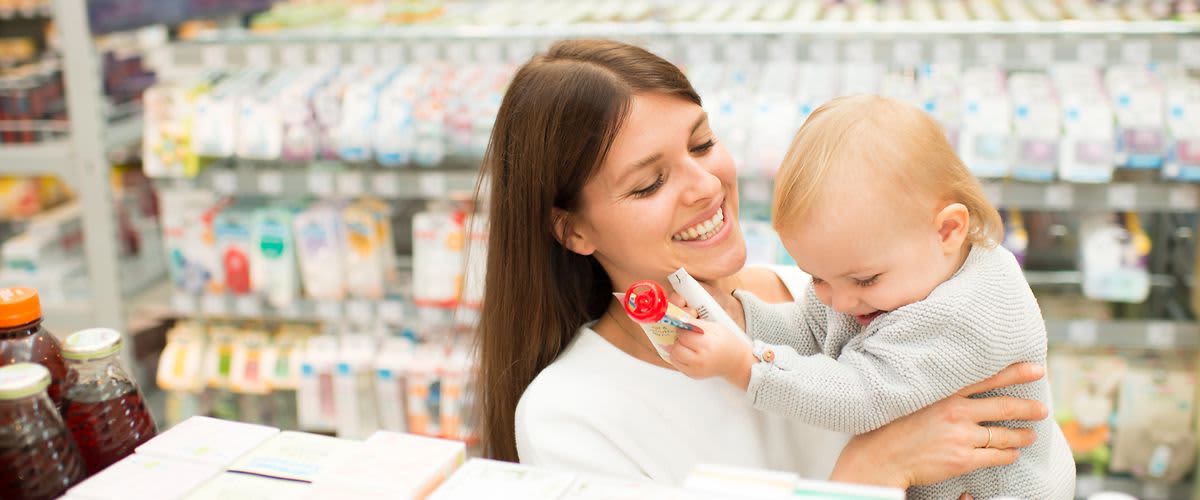 Zufriedene Kunden bei dm drogerie markt