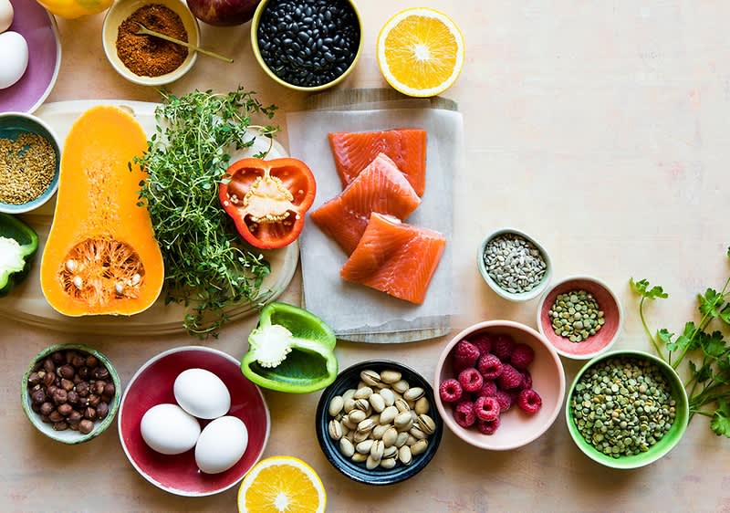 Lebensmittel mit Antioxidantien