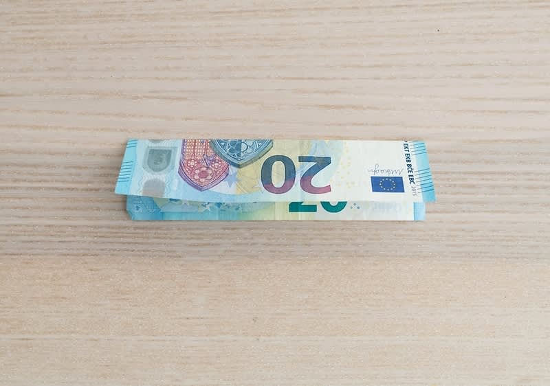Geldschein falten