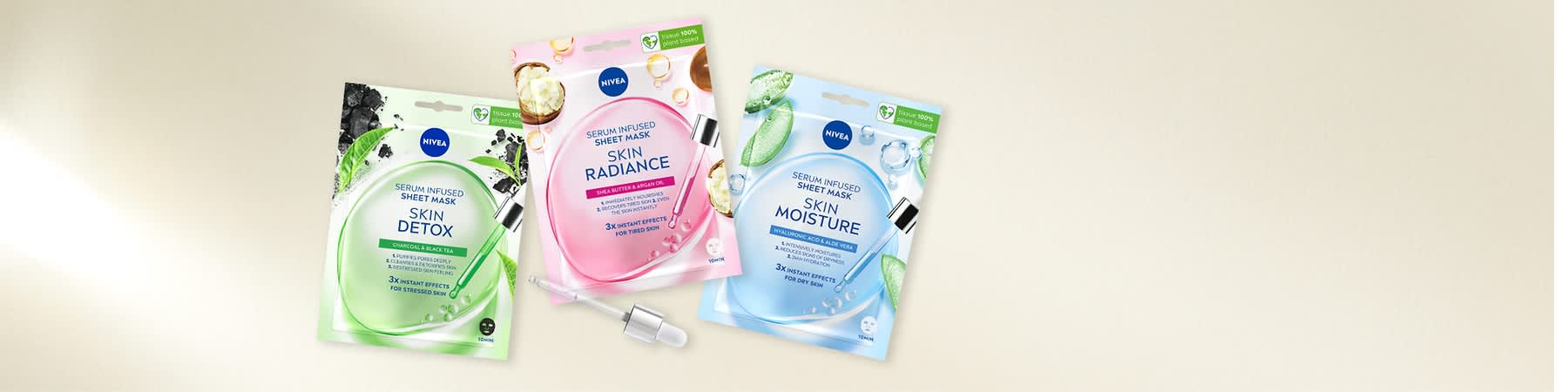 Nivea Serum Tuchmasken