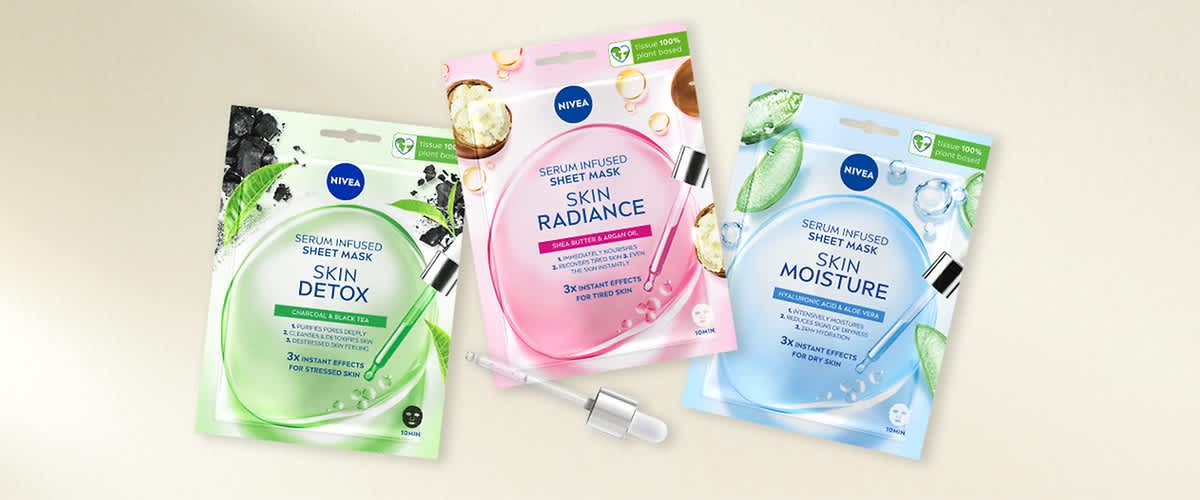 Nivea Serum Tuchmasken
