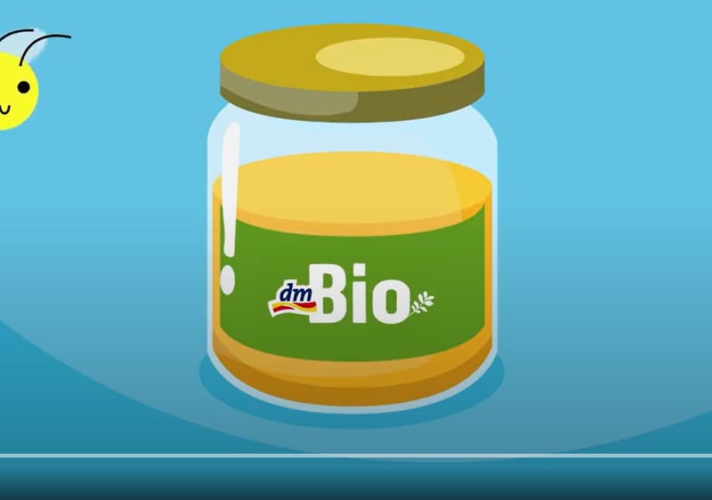 dmBio Honig mit Biene