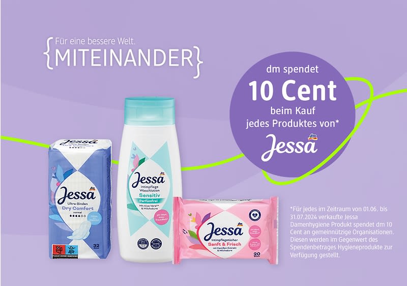 Aktion gegen Periodenarmut