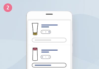 Reklamation Schritt 2