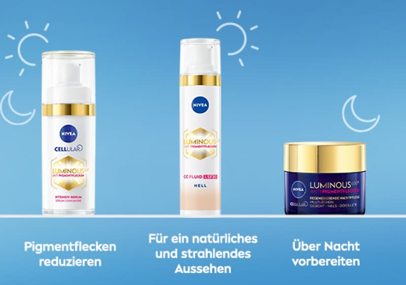 NIVEA LUMINOUS630® CC Fluids