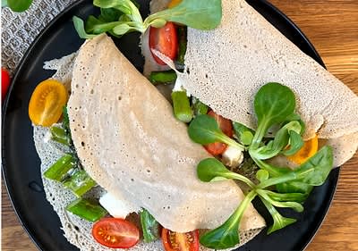 Glutenfreie Buchweizen Galettes