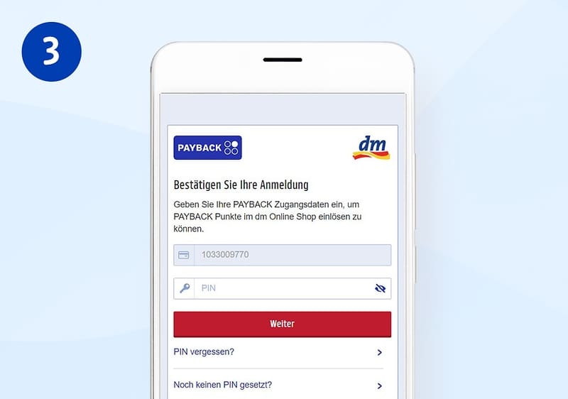 Payback Schritt 3