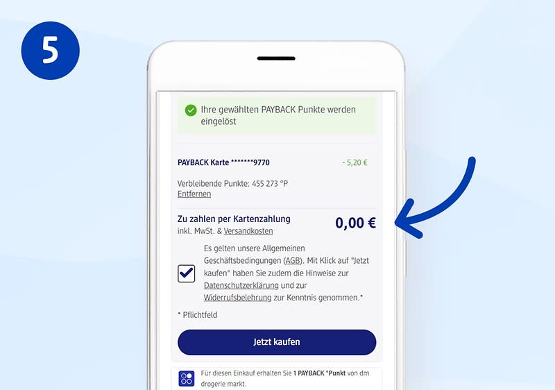 Payback Schritt 5