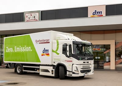 E-LKW von Quehenberger