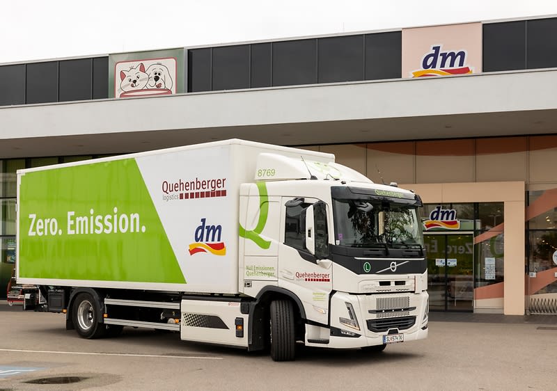 E-LKW von Quehenberger