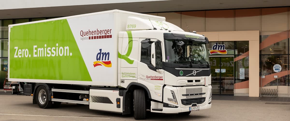 E-LKW von Quehenberger