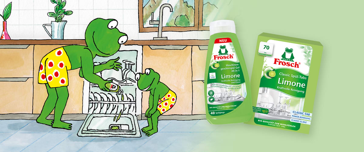 Geschirrspülmittel von Frosch