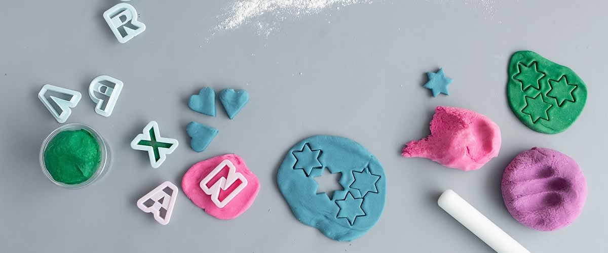 Selbstgemachte Knete