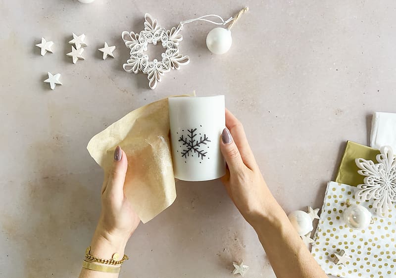 DIY Kerze bedrucken